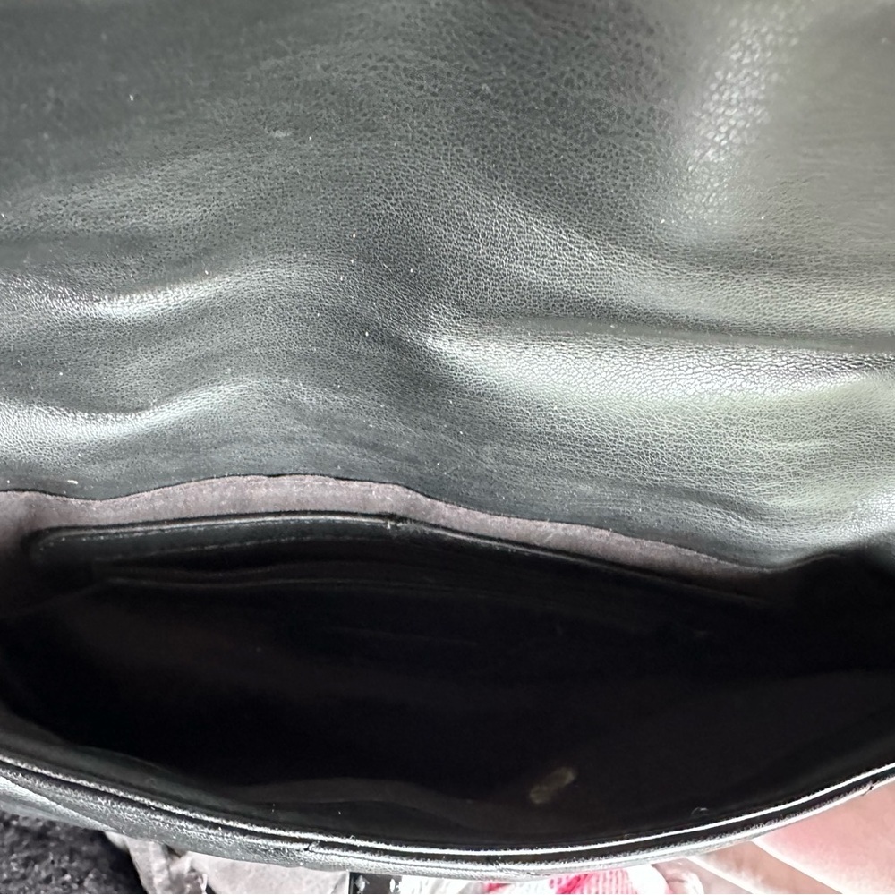 Badgley Mischka Black Quilted Shoulder Bag - Picture 6 of 8